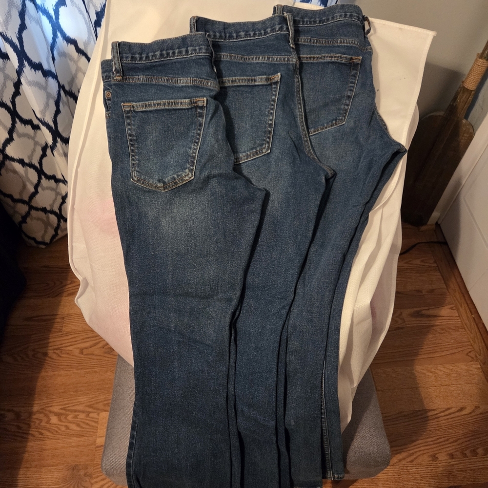 Old Navy Blue Boot Cut Jeans Classic Denim Style